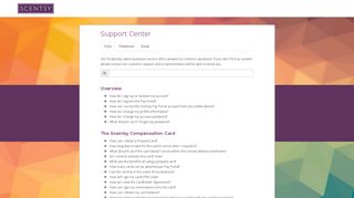 Scentsy Family - Support Center - Scentsy Pay Portal