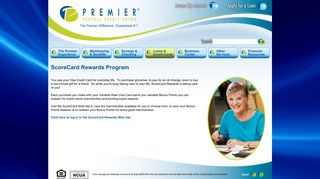 ScoreCard Rewards Program - Premier Federal Credit Union