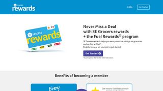 SE Grocers rewards