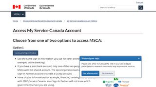 Access My Service Canada Account - Canada.ca