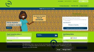 Send money online with Small World