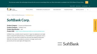 SoftBank Corp. - FIDO Alliance