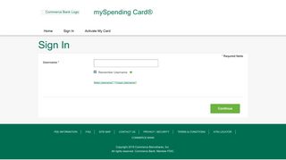 mySpending Card® - Sign In - visaprepaidprocessing.com