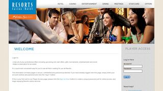 Player Access - Resorts Atlantic City - Resorts Casino Hotel