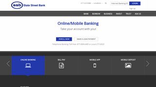 Online/Mobile Banking | State Street Bank