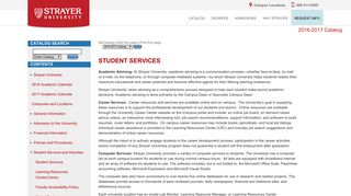 Strayer University - Student Services