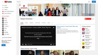 Strayer University - YouTube