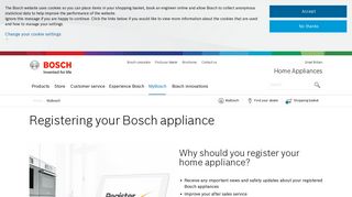 Welcome To MyBosch | Bosch UK