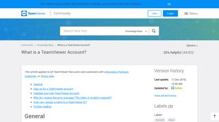 What is a TeamViewer Account? - TeamViewer Community
