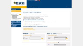 E-Procurement - Portail E-tendering de Masen