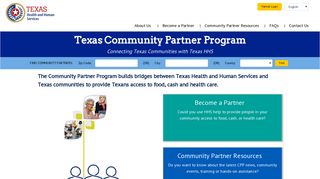 Texas Community Partner Program
