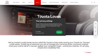 Manage My Toyota | Owners | Toyota UK