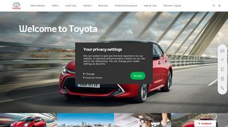 Toyota UK: New Cars, Used Cars, Hybrid Cars, Small Cars