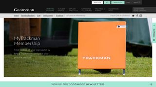 My Trackman Membership | Golf At Goodwood