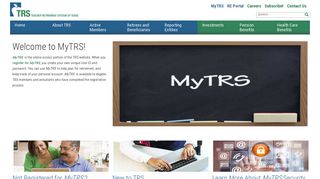 Welcome to MyTRS!