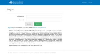 Log in - TRS Client Portal
