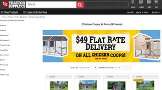 Chicken Coops & Pens at Tractor Supply Co.