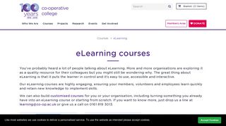 The Co-operative College | Pages | eLearning courses