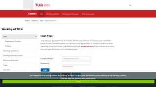 Login Page - Jobs - Eindhoven University of Technology
