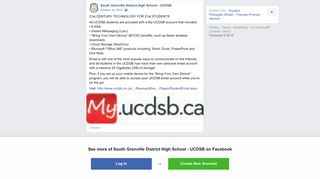 South Grenville District High School - UCDSB - Facebook