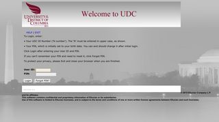 User Login - UDC