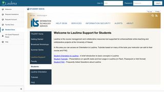 Laulima : Gateway : Student Docs