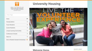 UT Housing - The University of Tennessee, Knoxville