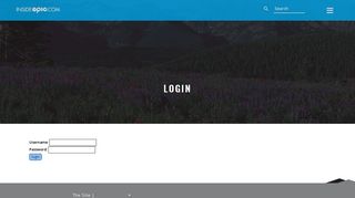 Login - InsideEpic