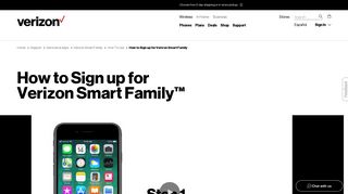 How to Sign up for Verizon Smart Family | Verizon Wireless