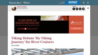 Viking Debuts 'My Viking Journey' for River Cruisers | TravelAge West