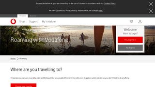 Roaming? Use your phone in Europe as you would at home | Vodafone