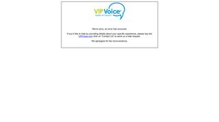 Login | VIP Voice