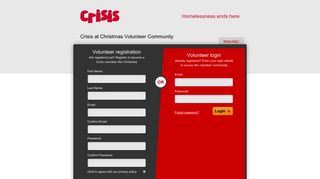 Crisis at Christmas Volunteer Community