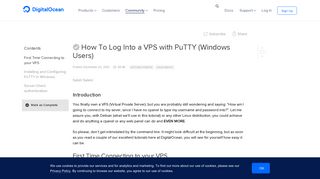 How To Log Into a VPS with PuTTY (Windows Users) | DigitalOcean