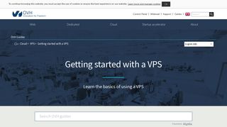 Getting started with a VPS | OVH Guides