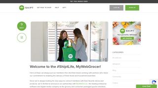 Welcome to the #ShiptLife, MyWebGrocer!
