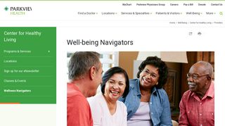 Well-being Navigators | Parkview Health