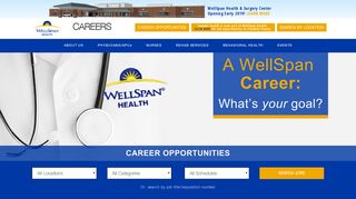 Career Opportunities | WellSpan Careers - WellSpan Health