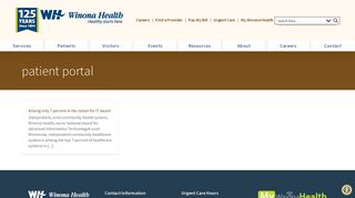 patient portal | Winona Health