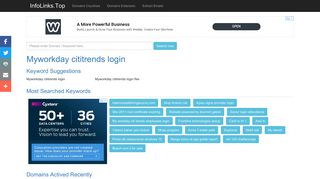 Myworkday cititrends login Search - InfoLinks.Top