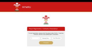 Player Registration - mywru