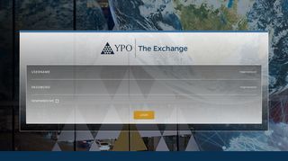login to YPO's member section - MyYPO