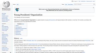Young Presidents' Organization - Wikipedia