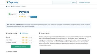 Paycom Reviews and Pricing - 2019 - Capterra