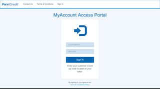 Penn Credit Payment Portal