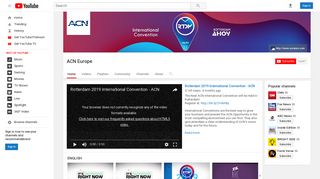 ACN Europe - YouTube