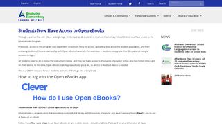 Students Now Have Access to Open eBooks | Anaheim Elementary ...