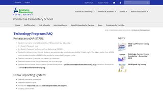 Technology Programs FAQ | Ponderosa Elementary School