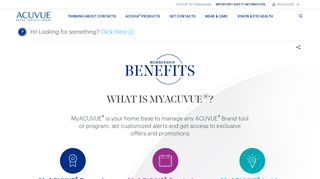 MyACUVUE® | ACUVUE® Brand Contact Lenses