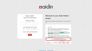 your Aidin Patient Portal!